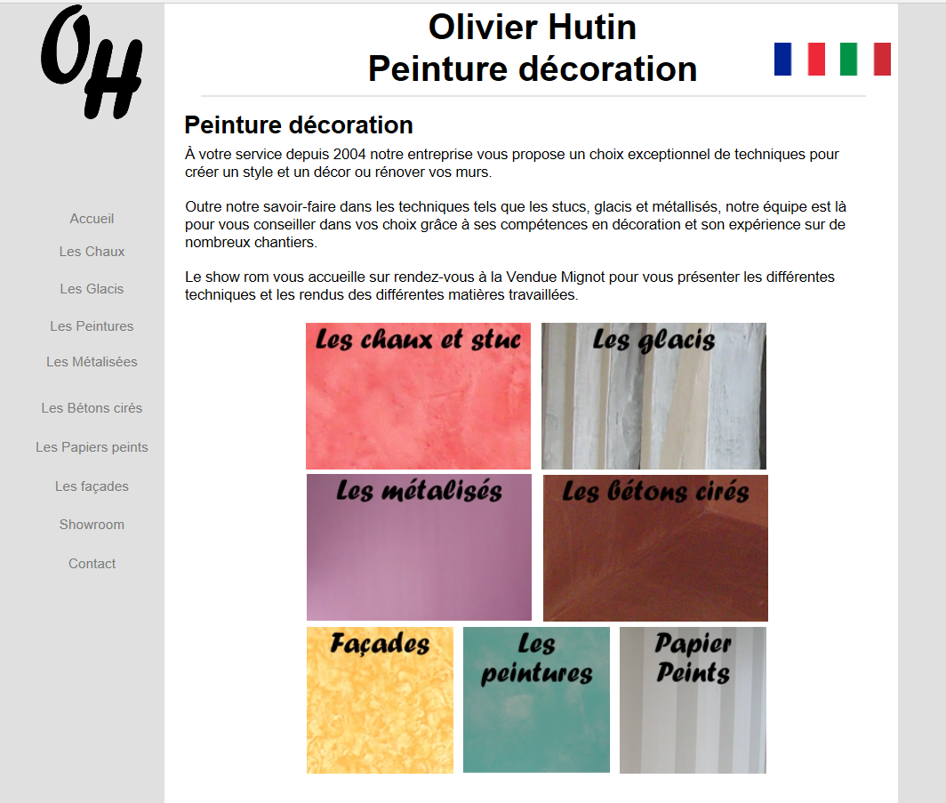 Olivier Hutin. Peintre